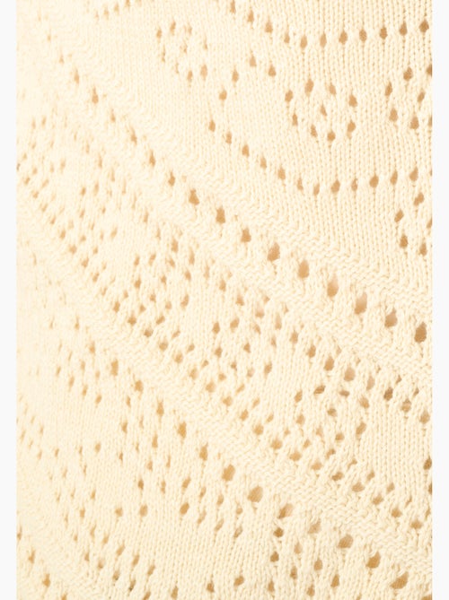 Gilet maille ajourée - Damart - Kiabi