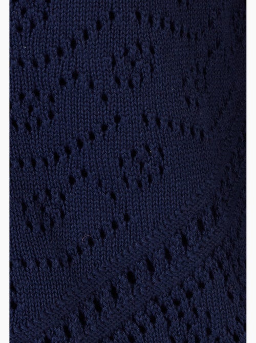 Gilet maille ajourée - Damart - Kiabi