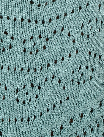 Gilet maille ajourée - Damart