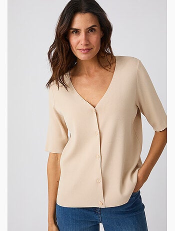 Gilet maille élégant - damart