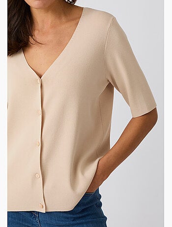 Gilet maille élégant - damart