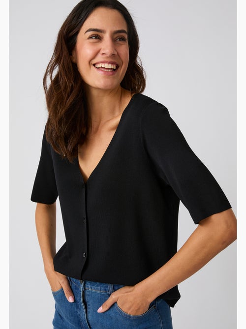 Gilet maille élégant - damart - Kiabi