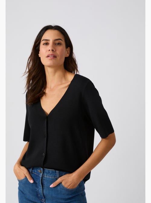Gilet maille élégant - damart - Kiabi