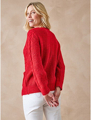 Gilet maille fantaisie - DAXON