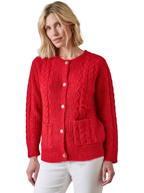 Gilet maille fantaisie - DAXON - Kiabi