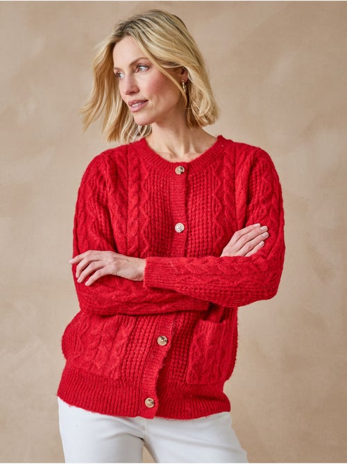 Gilet maille fantaisie - DAXON - Kiabi