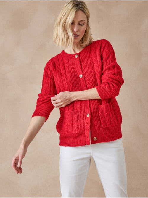 Gilet maille fantaisie - DAXON - Kiabi