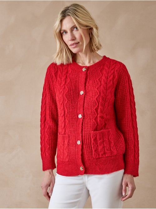 Gilet maille fantaisie - DAXON - Kiabi