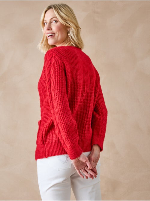 Gilet maille fantaisie - DAXON - Kiabi