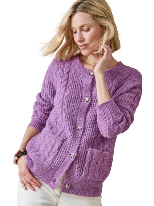 Gilet maille fantaisie - DAXON - Kiabi