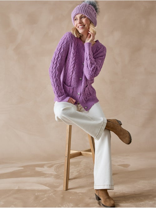 Gilet maille fantaisie - DAXON - Kiabi