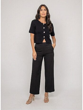 Gilet maille manches courtes KODALIE