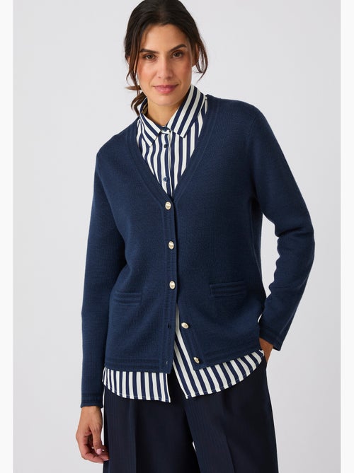 Gilet maille milano 50% laine mérinos - damart - Kiabi Gilet maille milano 50% laine mérinos - damart - Kiabi