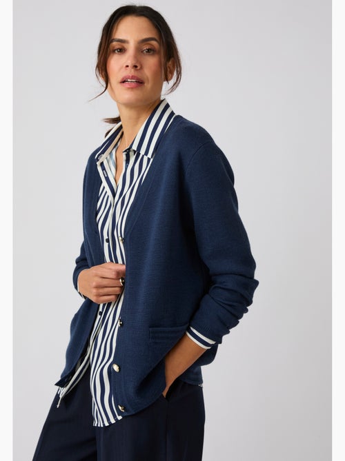 Gilet maille milano 50% laine mérinos - damart - Kiabi Gilet maille milano 50% laine mérinos - damart - Kiabi