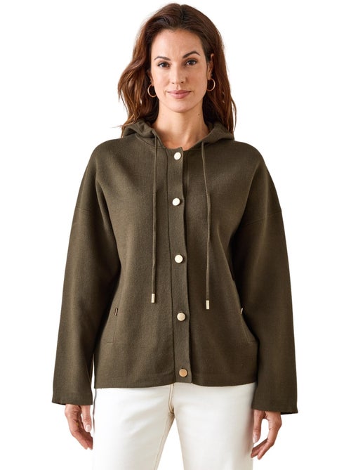 Gilet maille milano à capuche - DAXON - Kiabi