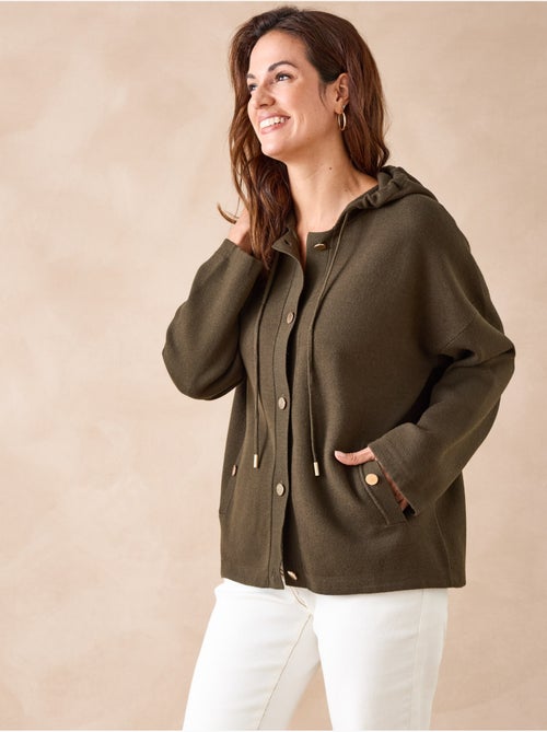 Gilet maille milano à capuche - DAXON - Kiabi