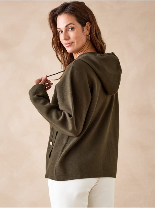 Gilet maille milano à capuche - DAXON - Kiabi