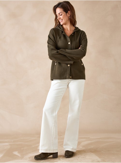Gilet maille milano à capuche - DAXON - Kiabi