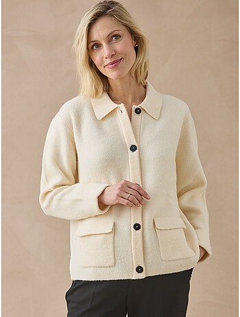 Gilet maille milano col polo - daxon
