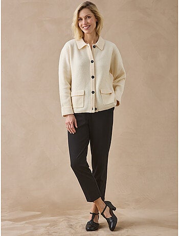 Gilet maille milano col polo - daxon
