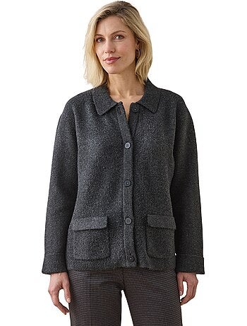 Gilet maille milano col polo - daxon