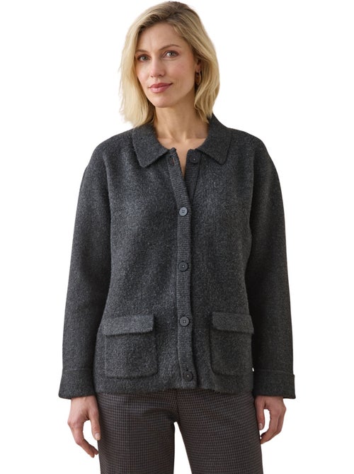 Gilet maille milano col polo - daxon - Kiabi Gilet maille milano col polo - daxon - Kiabi