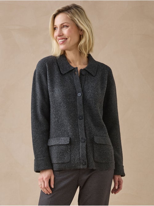 Gilet maille milano col polo - daxon - Kiabi Gilet maille milano col polo - daxon - Kiabi