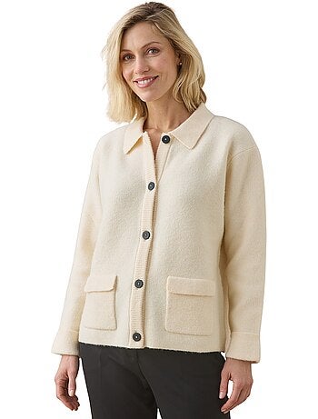 Gilet maille milano col polo - daxon