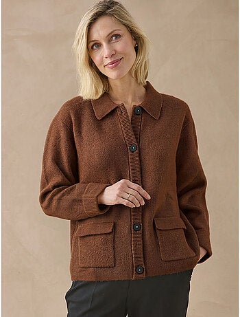 Gilet maille milano col polo - daxon
