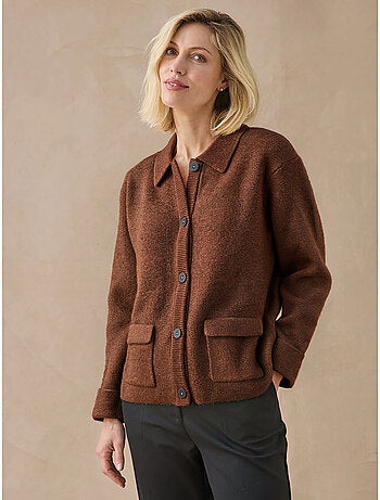 Gilet maille milano col polo - daxon