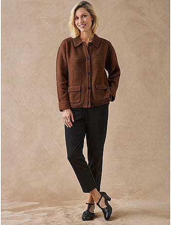 Gilet maille milano col polo - daxon