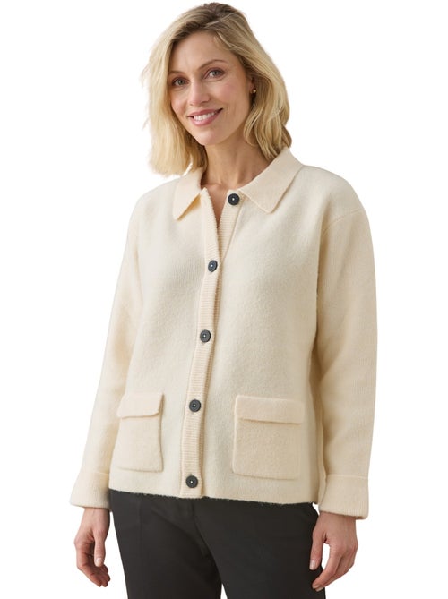 Gilet maille milano col polo - daxon - Kiabi Gilet maille milano col polo - daxon - Kiabi