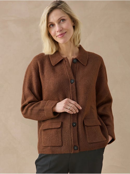 Gilet maille milano col polo - daxon - Kiabi Gilet maille milano col polo - daxon - Kiabi