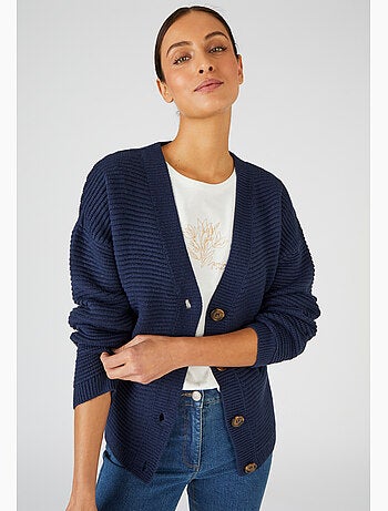 Gilet maille ottoman - Damart