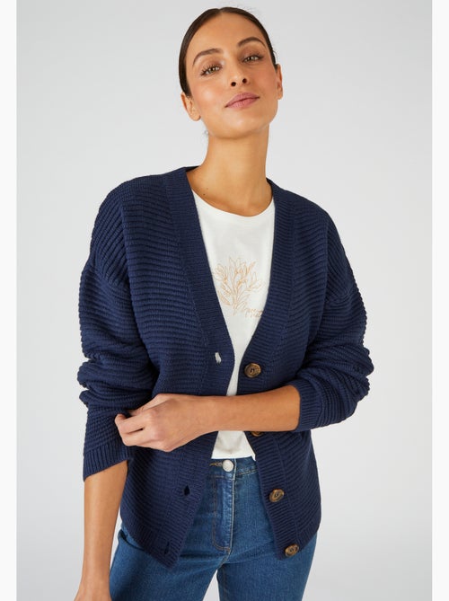 Gilet maille ottoman - Damart - Kiabi