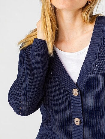 Gilet maille perlée - Damart