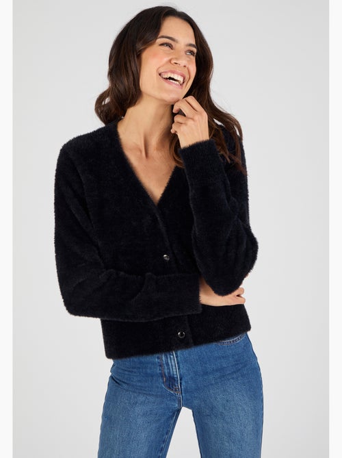 Gilet maille poilue - Damart - Kiabi