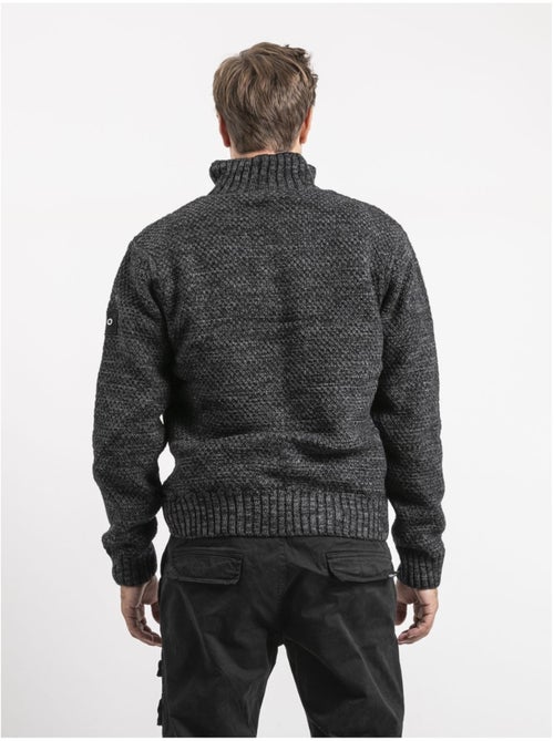Gilet maille zippé LACIDO - Kiabi
