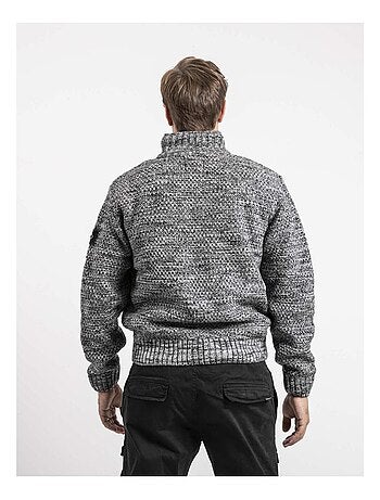 Gilet maille zippé LACIDO