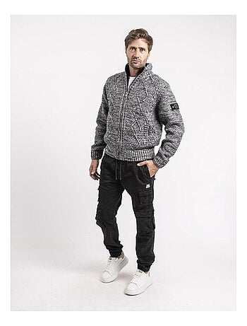 Gilet maille zippé LACIDO