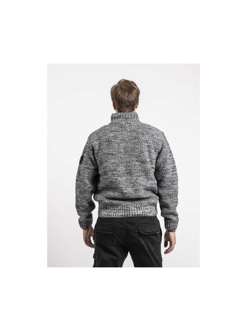 Gilet maille zippé LACIDO - Kiabi
