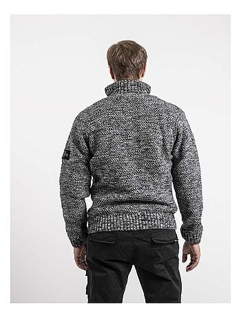 Gilet maille zippé LACIDO