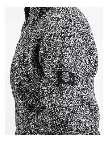 Gilet maille zippé LACIDO