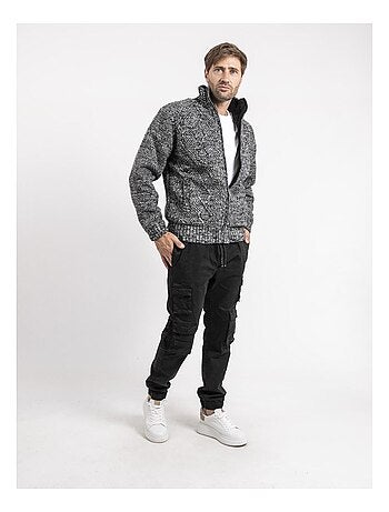 Gilet maille zippé LACIDO