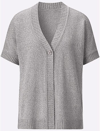 Gilet manches chauve-souris courtes - taille standard - moda vilona