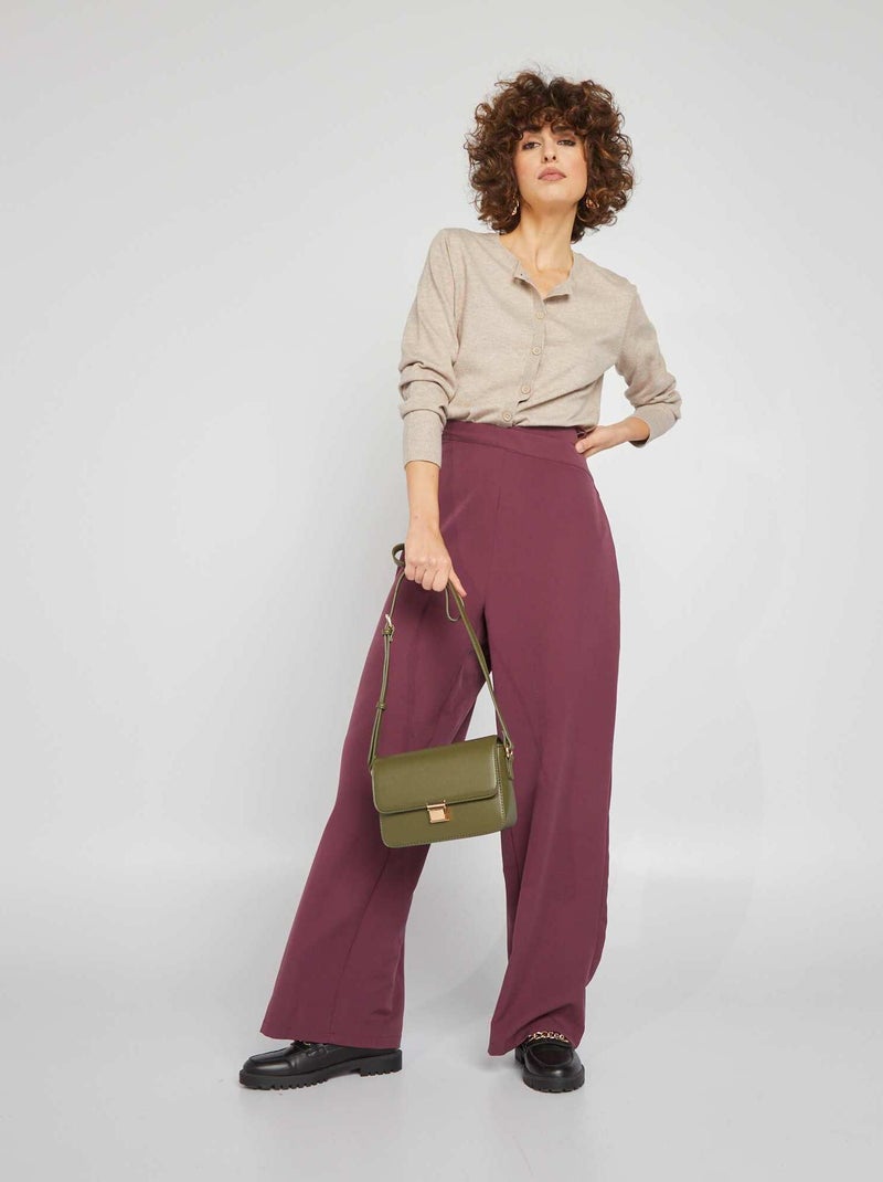 Gilet manches longues Beige - Kiabi