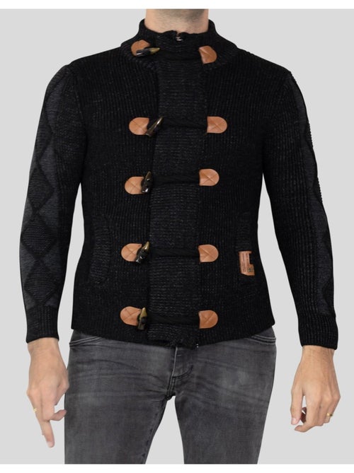 Gilet manches longues col rond Kebello - Kiabi
