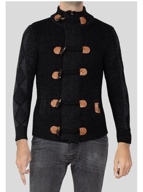Gilet manches longues col rond Kebello - Kiabi