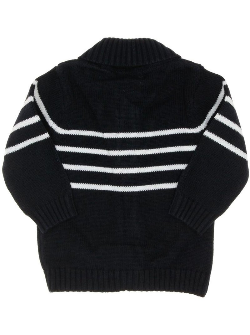 Gilet Marinière Garçon Bleu marine - Kiabi