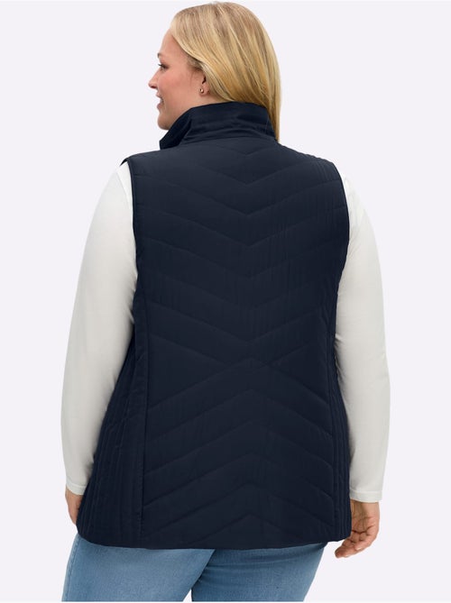 Gilet Matelassé - Taille Standard - Sheego - Kiabi